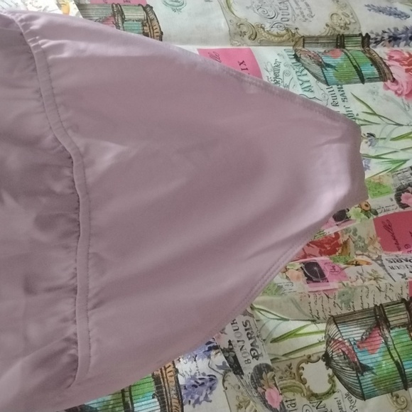 Forever 21 Lavender Silkly Fabric Bodysuit - Picture 4 of 7